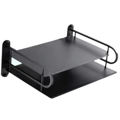 Multi-Layer Metal Router Stand – Cable Organizer and Storage Box for Home And Office - Rokomari product